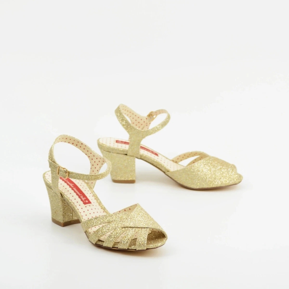 B.A.I.T Footwear Rodah Shoe In Gold